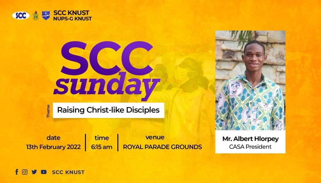 SCC SUNDAY (Raising Christ Like Disciples)